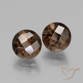 Shop natural 4.05ct ヒッコリーブラウン スモーキークォーツ gems, ラウンド, from ブラジル at GemSelect. In stock, global shipping!
