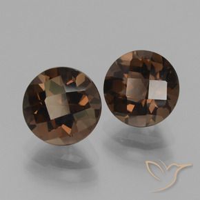 自然派の商品を探す 3.66ct ヒッコリーブラウン スモーキークォーツ 宝石, ラウンドカット, ブラジル からGemSelectで. 在庫あり、世界各国へ発送!