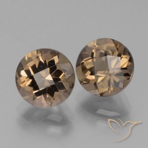 Shop natural 3.92ct ウォームブラウン スモーキークォーツ gems, ラウンド, from ブラジル at GemSelect. In stock, global shipping!