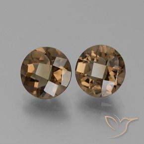Shop natural 3.55ct チョコレートブラウン スモーキークォーツ gems, ラウンド, from ブラジル at GemSelect. In stock, global shipping!