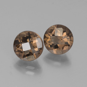 自然派の商品を探す 3.79ct ジンジャーブレッドブラウン スモーキークォーツ 宝石, ラウンドカット, ブラジル からGemSelectで. 在庫あり、世界各国へ発送!