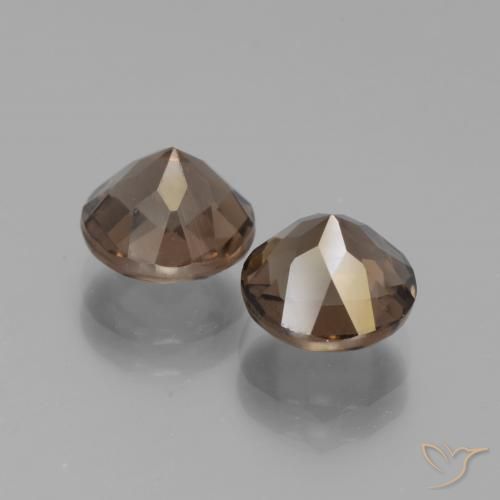 Shop natural 3.85ct チョコレートブラウン スモーキークォーツ gems, ラウンド, from ブラジル at GemSelect. In stock, global shipping!