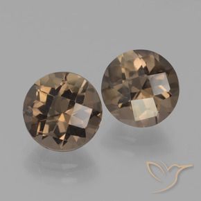 Shop natural 3.55ct 薄いモカ スモーキークォーツ gems, ラウンド, from ブラジル at GemSelect. In stock, global shipping!