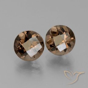 Shop natural 3.64ct ヒッコリーブラウン スモーキークォーツ gems, ラウンド, from ブラジル at GemSelect. In stock, global shipping!