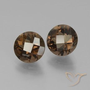 Shop natural 3.42ct ヒッコリーブラウン スモーキークォーツ gems, ラウンド, from ブラジル at GemSelect. In stock, global shipping!