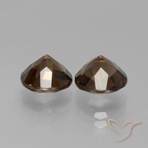 Shop natural 3.42ct ヒッコリーブラウン スモーキークォーツ gems, ラウンド, from ブラジル at GemSelect. In stock, global shipping!