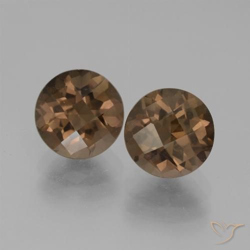 Shop natural 3.83ct ダークブルー スモーキークォーツ gems, ラウンド, from ブラジル at GemSelect. In stock, global shipping!