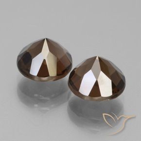 Shop natural 3.76ct ヒッコリーブラウン スモーキークォーツ gems, ラウンド, from ブラジル at GemSelect. In stock, global shipping!