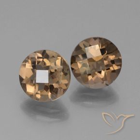 Shop natural 3.60ct チョコレートブラウン スモーキークォーツ gems, ラウンド, from ブラジル at GemSelect. In stock, global shipping!
