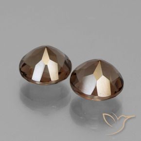 Shop natural 3.95ct ヒッコリーブラウン スモーキークォーツ gems, ラウンド, from ブラジル at GemSelect. In stock, global shipping!