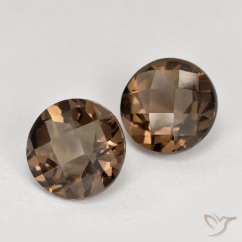 Shop natural 3.40ct ミディアムブラウン スモーキークォーツ gems, ラウンド, from ブラジル at GemSelect. In stock, global shipping!
