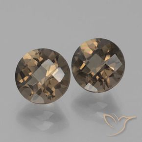 Shop natural 3.90ct 薄いモカ スモーキークォーツ gems, ラウンド, from ブラジル at GemSelect. In stock, global shipping!