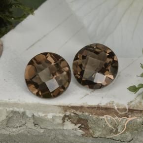 Shop natural 3.34ct ウォームブラウン スモーキークォーツ gems, ラウンド, from ブラジル at GemSelect. In stock, global shipping!