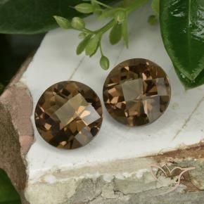 Shop natural 3.67ct ミディアムダークブラウン スモーキークォーツ gems, ラウンド, from ブラジル at GemSelect. In stock, global shipping!