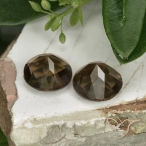 Shop natural 3.67ct ミディアムダークブラウン スモーキークォーツ gems, ラウンド, from ブラジル at GemSelect. In stock, global shipping!