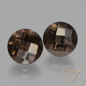 Shop natural 3.91ct ダークブラウン スモーキークォーツ gems, ラウンド, from ブラジル at GemSelect. In stock, global shipping!