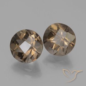 Shop natural 3.57ct ミディアム薄いブラウン スモーキークォーツ gems, ラウンド, from ブラジル at GemSelect. In stock, global shipping!