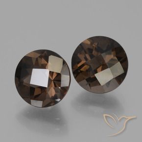 Shop natural 3.76ct ダークブラウン スモーキークォーツ gems, ラウンド, from ブラジル at GemSelect. In stock, global shipping!