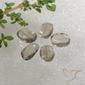 Shop natural 5.23ct 非常に薄い茶色 スモーキークォーツ gems, 楕円形, from ブラジル at GemSelect. In stock, global shipping!