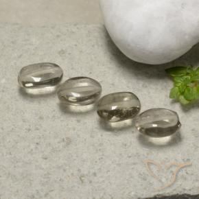 Shop natural 4.45ct 非常に薄い茶色 スモーキークォーツ gems, 楕円形, from ブラジル at GemSelect. In stock, global shipping!