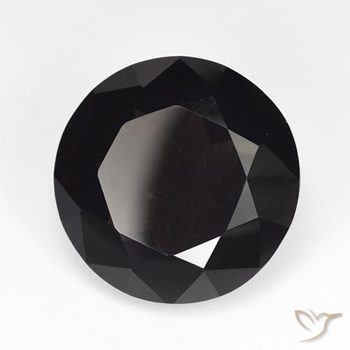 11.30ct 天然 ダークブラウン スモーキークォーツ, ラウンド, VVS-VS