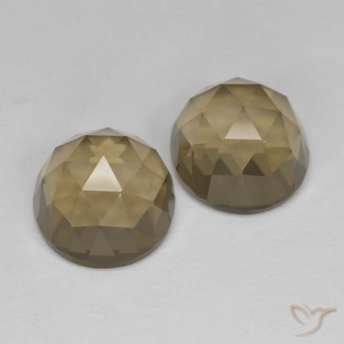 Shop natural 9.43ct ミディアム薄いブラウン スモーキークォーツ gems, 楕円形, from ブラジル at GemSelect. In stock, global shipping!