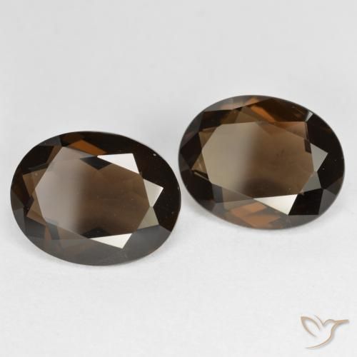 Shop natural 6.30ct ブラウン スモーキークォーツ gems, 楕円形, from ブラジル at GemSelect. In stock, global shipping!