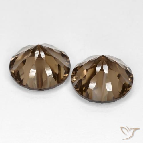 Shop natural 10.94ct ヒッコリーブラウン スモーキークォーツ gems, ラウンド, from ブラジル at GemSelect. In stock, global shipping!