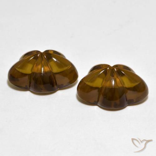 Shop natural 13.02ct ダークブラウン スモーキークォーツ gems, フラワーカット, from ブラジル at GemSelect. In stock, global shipping!