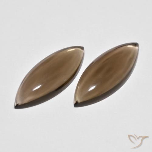 Shop natural 11.81ct ヒッコリーブラウン スモーキークォーツ gems, マーキーズ, from ブラジル at GemSelect. In stock, global shipping!