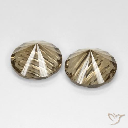 Shop natural 10.22ct ウォームブラウン スモーキークォーツ gems, ラウンド, from ブラジル at GemSelect. In stock, global shipping!