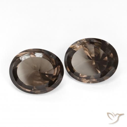 Shop natural 8.10ct ウォームブラウン スモーキークォーツ gems, 楕円形, from ブラジル at GemSelect. In stock, global shipping!