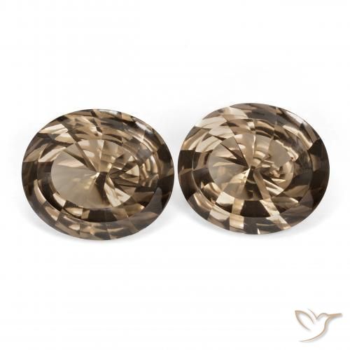 Shop natural 13.45ct ウォルナットブラウン スモーキークォーツ gems, 楕円形, from ブラジル at GemSelect. In stock, global shipping!