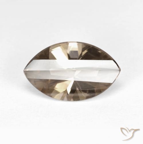 2.43ct 天然 アンバーブラウン スモーキークォーツ, マーキーズ, VVS