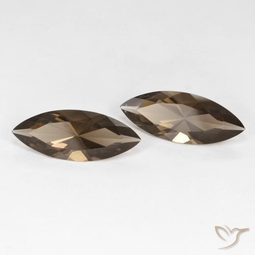 Shop natural 5.90ct ウォームブラウン スモーキークォーツ gems, マーキーズ, from ブラジル at GemSelect. In stock, global shipping!