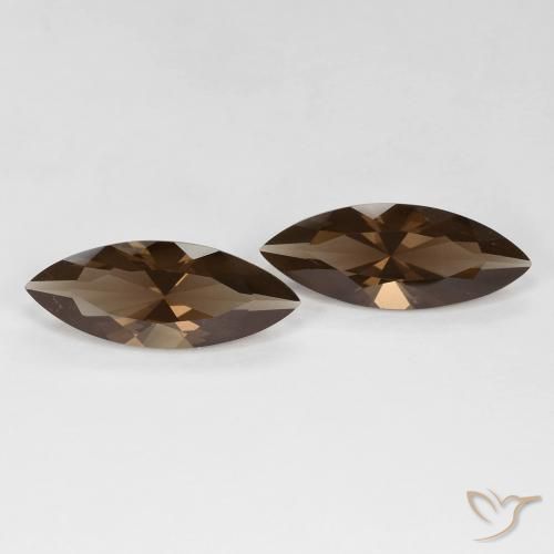 Shop natural 6.14ct ウォームブラウン スモーキークォーツ gems, マーキーズ, from ブラジル at GemSelect. In stock, global shipping!
