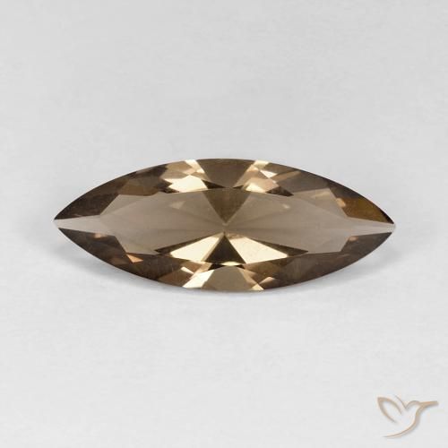 2.79ct 天然 ウォームブラウン スモーキークォーツ, マーキーズ, VVS
