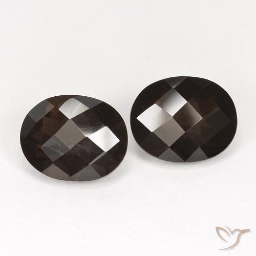 Shop natural 5.19ct ダークブラウン スモーキークォーツ gems, 楕円形, from ブラジル at GemSelect. In stock, global shipping!