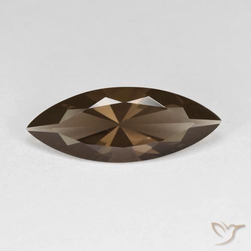 2.80ct 天然 アンバーブラウン スモーキークォーツ, マーキーズ, VVS