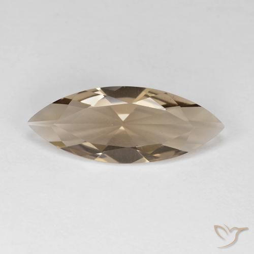 2.67ct 天然 ウッドブラウン スモーキークォーツ, マーキーズ, VVS