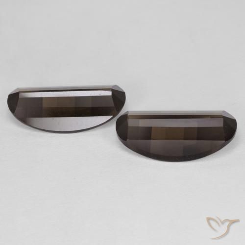 Shop natural 4.94ct ヒッコリーブラウン スモーキークォーツ gems, 楕円形, from ブラジル at GemSelect. In stock, global shipping!