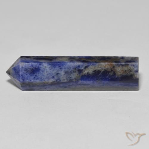 24.21ct 天然 Blue Grey ソーダライト, ファンシー, オペーク
