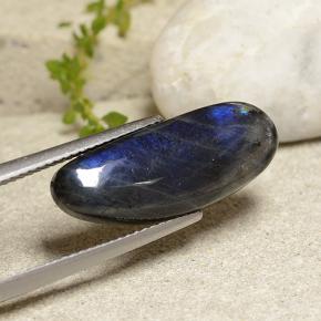 5.92カラットの天然マルチカラースペクトロライト、ファンシーシェイプ、オペーク