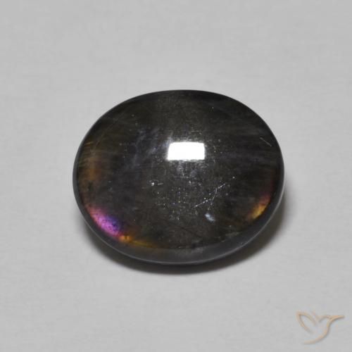 2.27ct 天然 マルチカラー スペクトロライト, 楕円形, オペーク