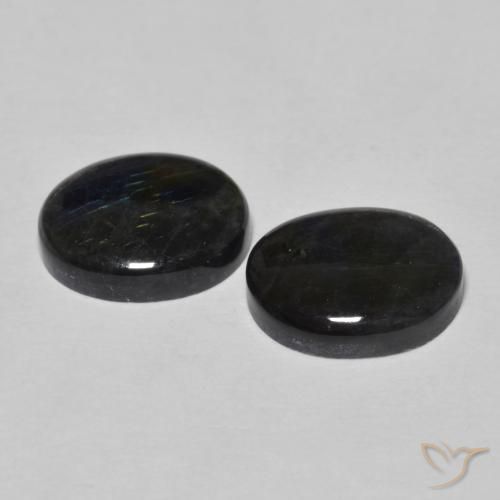 Shop natural 4.18ct マルチカラー スペクトロライト gems, 楕円形, from フィンランド at GemSelect. In stock, global shipping!