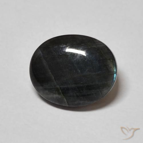2.25ct 天然 マルチカラー スペクトロライト, 楕円形, オペーク