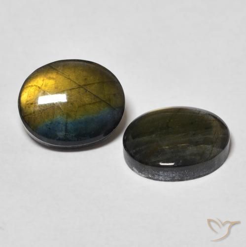 Shop natural 4.37ct マルチカラー スペクトロライト gems, 楕円形, from フィンランド at GemSelect. In stock, global shipping!