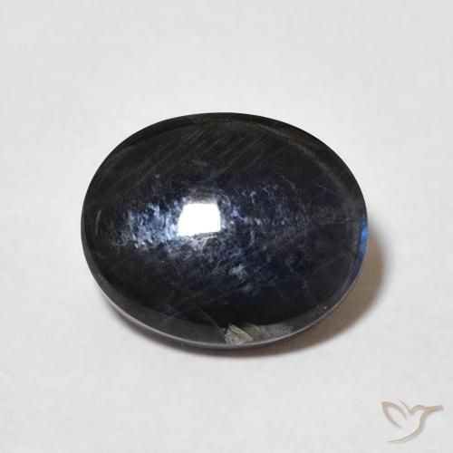 2.18ct 天然 マルチカラー スペクトロライト, 楕円形, オペーク