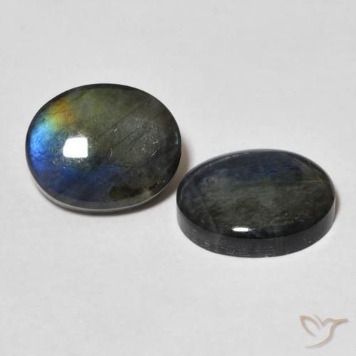 Shop natural 4.34ct マルチカラー スペクトロライト gems, 楕円形, from フィンランド at GemSelect. In stock, global shipping!