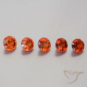 Shop natural 3.17ct 濃い赤 スペサルティン ガーネット gems, ラウンド, from モザンビーグ at GemSelect. In stock, global shipping!